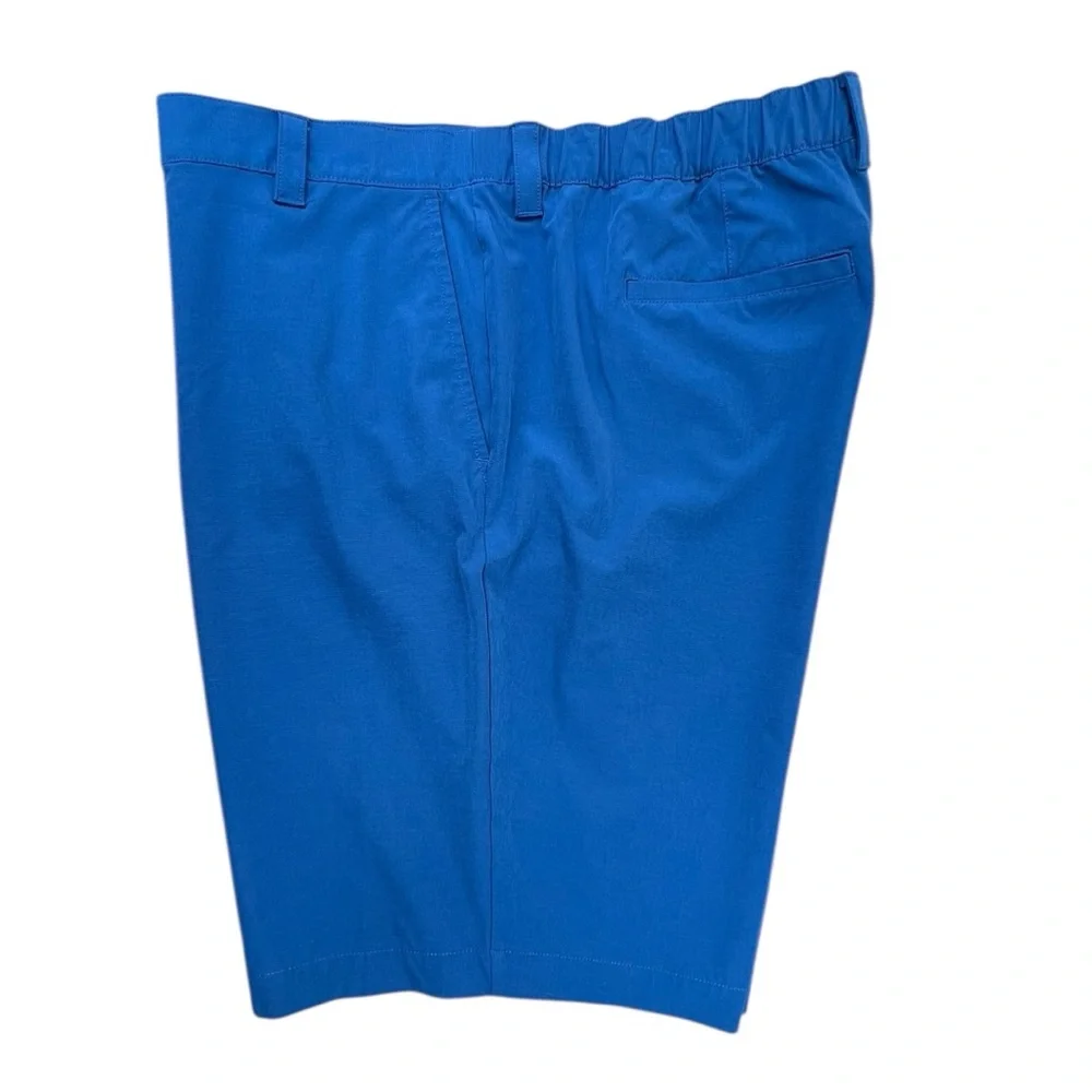 Banana Republic Blue Flat Front‎ Shorts 9” inseam Size 40